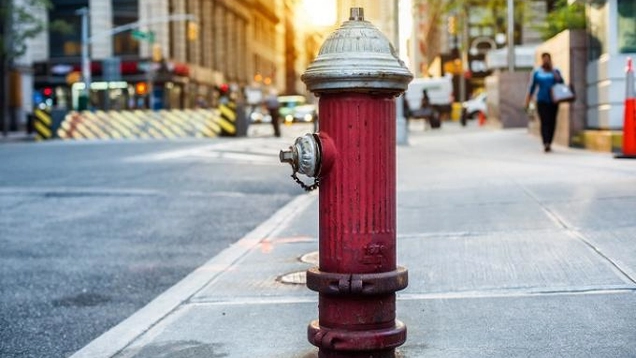 red fire hydrant