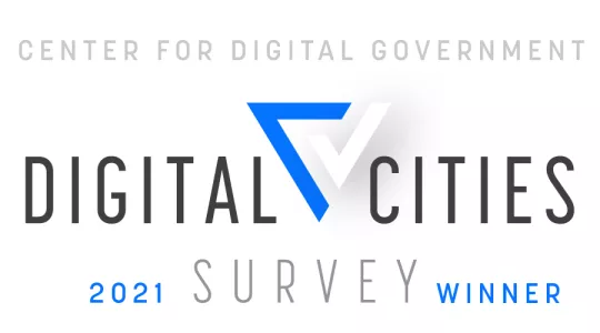 Digital Cities Survey 2021 Winner Banner